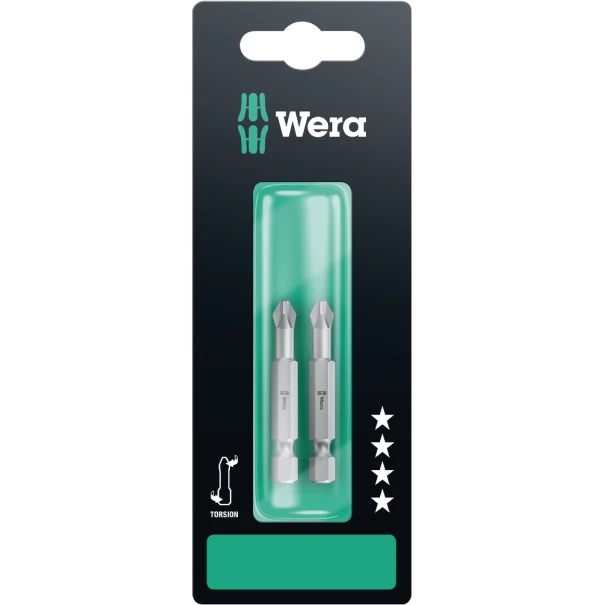 Бит 851/4 TZ SB PH3, 851/4 TZ PH 2 x PH 3x50;, 05134382001, WERA