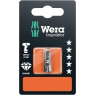 Бит ударен 855/1 IMP DC Impaktor SB PZ 2, 855/1 IMP DC 1 x PZ 2x25;, 05073921001, WERA