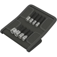 Комплект битове 869/4 M, A SB с шестостенна вложка, магнитни, компл., 05073495001, WERA