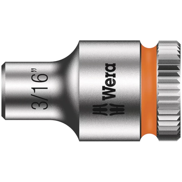Вложка гаечна  1/4" SW 3/16'', 8790 HMA Zyklop, 23mm, 05003514001, WERA