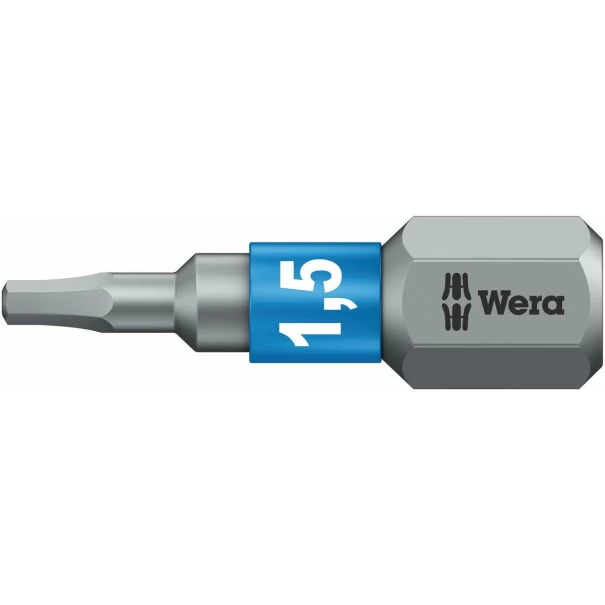 Бит 840/1 BTZ, 1,5x25mm, 05056680001, WERA