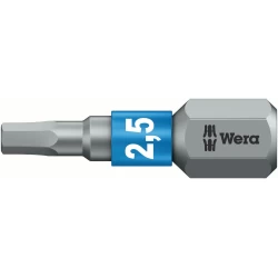 Бит 840/1 BTZ, 2,5x25mm, 05056682001, WERA