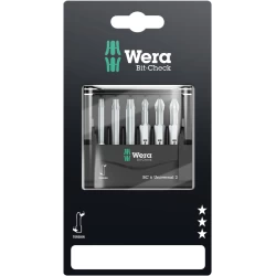 Комплект битове Mini-Check Ph и Pz TORX, 50 mm SB, 05073638001, WERA