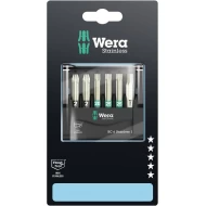 Комплект битове Bit-Check 6 неръждаеми 1 SB, 6ч, 05073634001, WERA