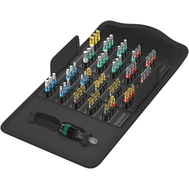 Комплект битове Bit-Safe 61 BiTorsion 1, 61ч, 05057441001, WERA