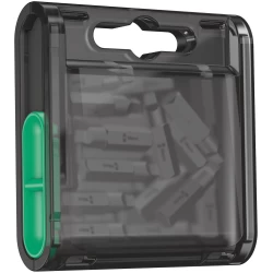 Битове кутия Bit-Box 20 V вътрешен четиристен, # 2x25mm, 20 части, 05057790001, WERA