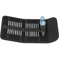 Комплект отверткa и стебла неръждаеми Kraftform Kompakt 60, 17ч, 05071116001, WERA