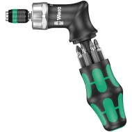 Отвертка пистолетна с тресчотка и битове Kraftform Kompakt Pistol RA 7ч, 05051030001, WERA