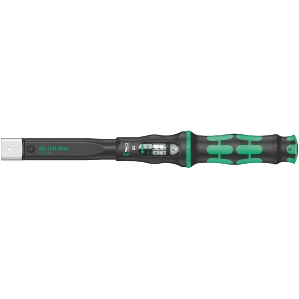 Динамометричен ключ Click-Torque X 3, 9x12 20-100Nm, 05075653001, WERA