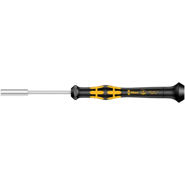 Отвертка микро глух ключ 1569 ESD, 1,5x60mm, 05030410001, WERA