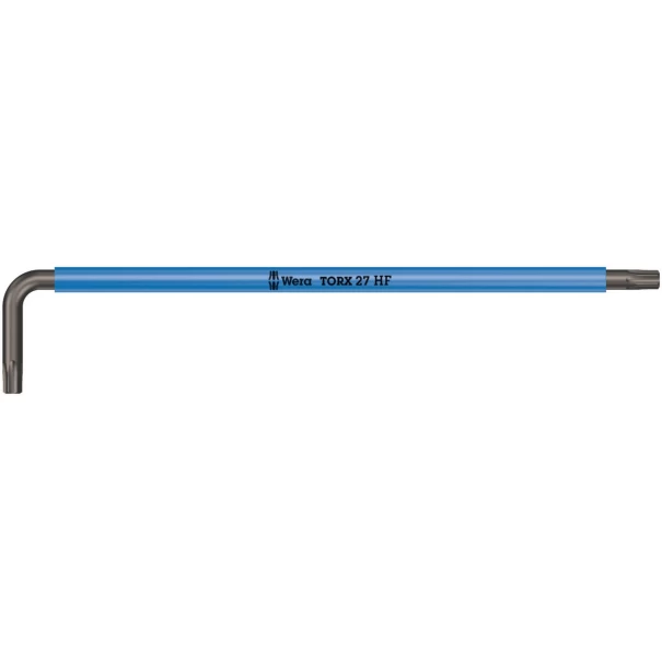 Ключ имбусен 967 SXL HF TORX® Multicolour задържащ дълъг, TX 27x172mm, 05024477001, WERA