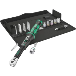 Динамометричен ключ комплект Click-Torque A 6 Set 1 2.5-25Nm, 20ч, 05130110001, WERA