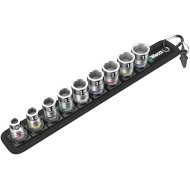 Колан с вложки B 1 Zyklop гаечни вложки, задържащи, 3/8", 10 части, 05003970001, WERA