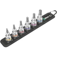 Колан с вложки Belt C 2 Zyklop шестостен, задържащи, 1/2", 6 части, 05003996001, WERA