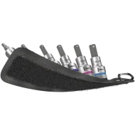 Колан с вложки Belt C 2 Zyklop шестостен, задържащи, 1/2", 6 части, 05003996001, WERA