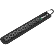 Колан за вложки текстилен Belt A, 9 части, празен, 05003891001, WERA