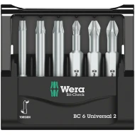 Комплект битове Bit-Check 6 Universal 2, 05056473001, WERA
