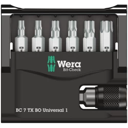 Комплект битове Bit-Check 7 TX BO Universal 1, 05056158001, WERA