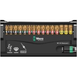 Комплект битове Bit-Check 30 Diamond 1, 30ч, 05057431001, WERA