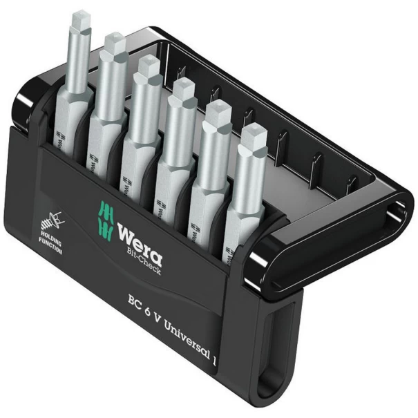 Комплект битове Bit-Check 6 V Universal 1, 6ч, 05056478001, WERA