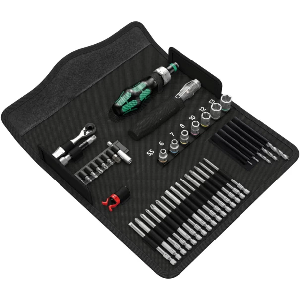 Комплект инструменти Kraftform Kompakt H 1, за мебелисти, 41ч, 05135939001, WERA