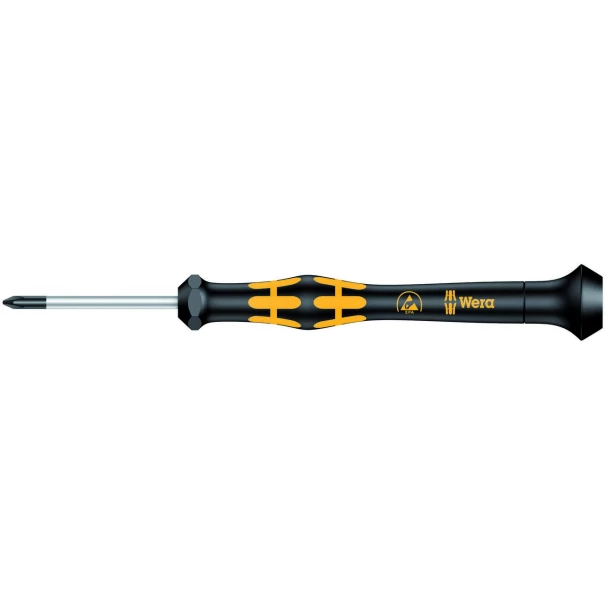 Отвертка микро кръстата 1550 PH Kraftform Micro, PH 000x40mm, 05030117001, WERA