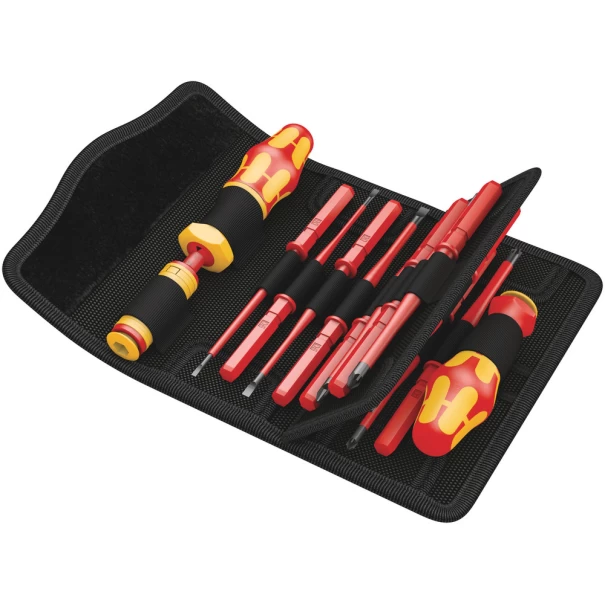Отвертки изтънени Kraftform Kompakt VDE16, 1,2-3,0 Nm, 16ч, 05135906001, WERA