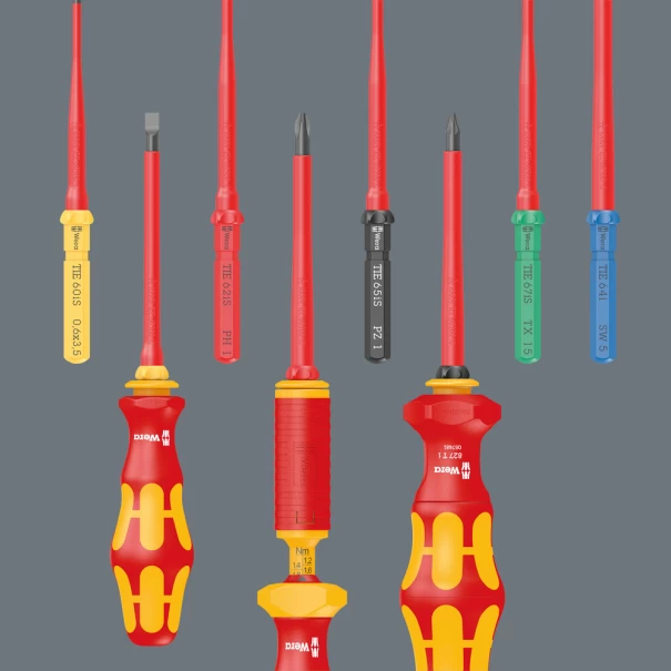 Стебло изолирано Kraftform Kompakt VDE 67 iS TX 20 x 157 mm TIE, 05006541001, WERA