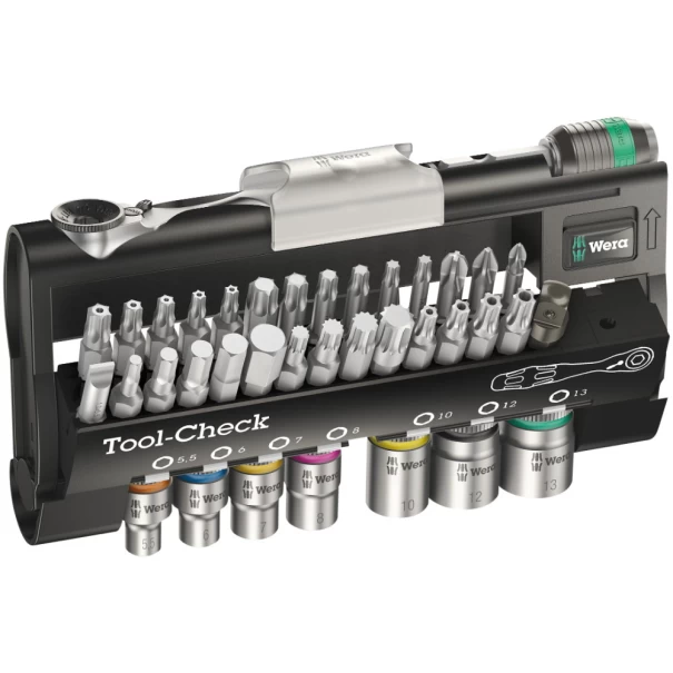 Комплект инструменти Tool-Check Automotive 1, 38ч, 05200995001, WERA