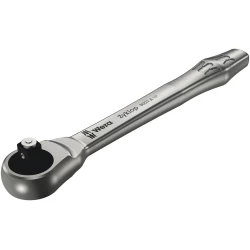 Тресчотка 8003 A Zyklop 1/4", метална с четиристен, 1/4''x141, 05004003001, WERA