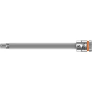 Вложка гаечна 8740 A HF Zyklop 1/4", задържащи за шестостен, 5x100mm, 05003336001, WERA