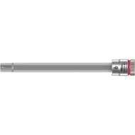 Вложка гаечна 8740 A HF Zyklop 1/4", задържащи за шестостен, 6x100mm, 05003338001, WERA