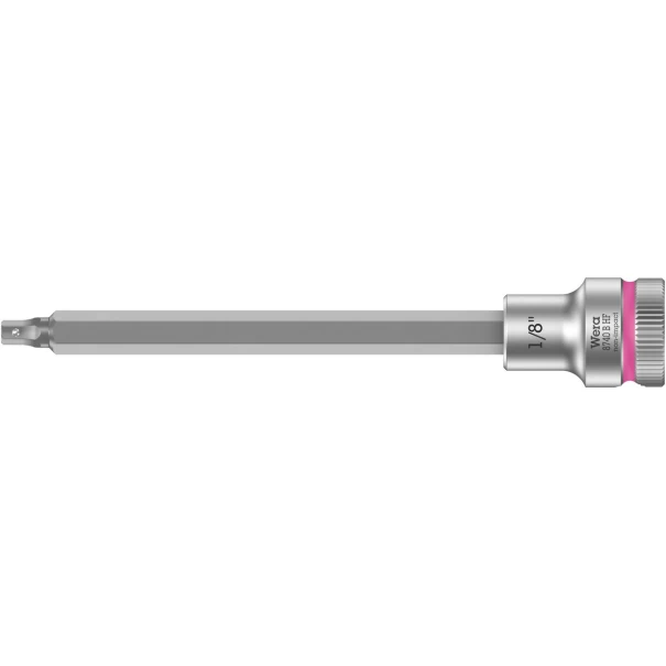 Вложка гаечна 8740 B HF Zyklop 3/8", задържаща, 1/8"x107mm, 05003081001, WERA