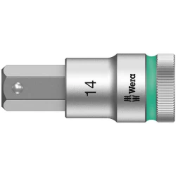 Вложка гаечна 8740 C HF Zyklop, 1/2", задържаща, 14x60mm, 05003827001, WERA