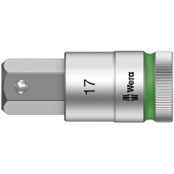 Вложка гаечна 8740 C HF Zyklop, 1/2", задържаща, 17x60mm, 05003828001, WERA