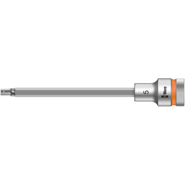 Вложка гаечна 8740 C HF Zyklop, 1/2", задържаща, 5x140mm, 05003841001, WERA