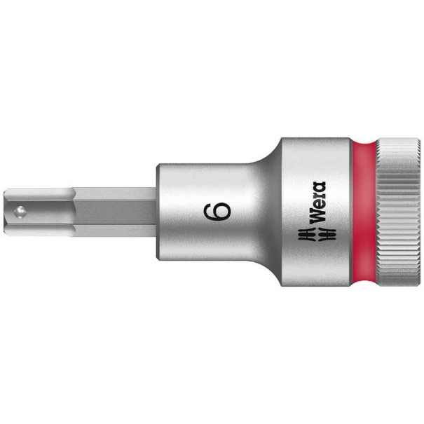 Вложка гаечна 8740 C HF Zyklop, 1/2", задържаща, 6x60mm, 05003822001, WERA