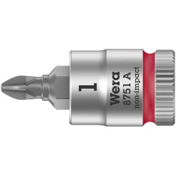 Вложка гаечна 8751 A Phillips Zyklop, 1/4", PH 1x28mm, 05003350001, WERA