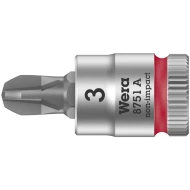 Вложка гаечна 8751 A Phillips Zyklop, 1/4", PH 3x28mm, 05003352001, WERA