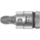 Вложка гаечна 8755 A Pozidriv Zyklop, 1/4", PZ 3x28mm, 05003355001, WERA