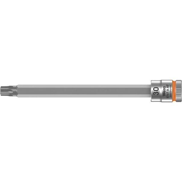 Вложка гаечна 8767 A HF TORX® Zyklop 1/4", задържаща, TX 30x100mm, 05003370001, WERA