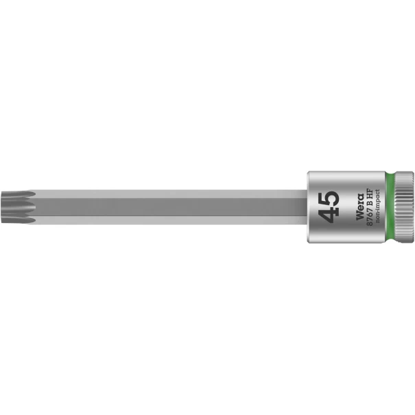 Вложка гаечна 8767 B HF TORX® Zyklop 3/8" задържаща, TX 45x100mm, 05003071001, WERA