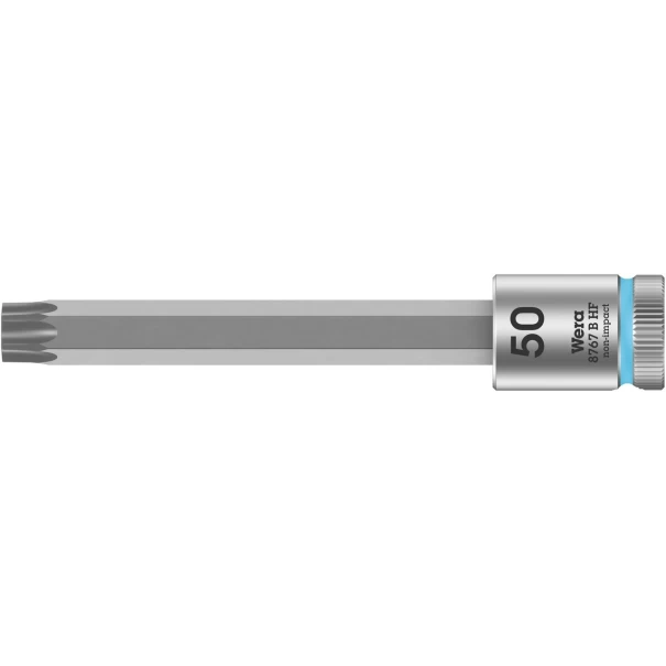 Вложка гаечна 8767 B HF TORX® Zyklop 3/8" задържаща, TX 50x100mm, 05003073001, WERA