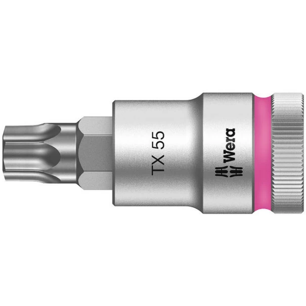 Вложка гаечна 8767 C HF TORX® Zyklop 1/2" задържаща, TX 55x60mm, 05003837001, WERA