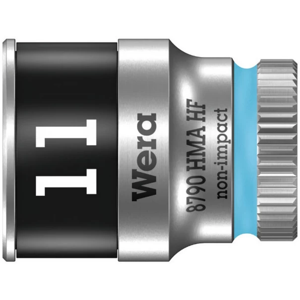 Вложка гаечна 1/4", SW 11, задържаща, 8790 HMA HF Zyklop, 23mm, 05003726001, WERA