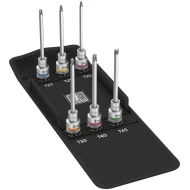Вложки гаечни комплект 8767 C TORX® HF 2 Zyklop TORX®, 6 части, 05004211001, WERA