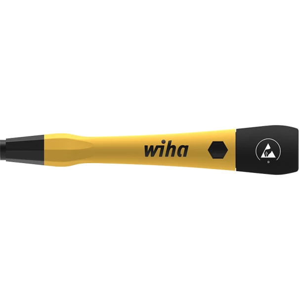 Отвертка с дръжка PicoFinish® ESD магнитен за MicroBits, 4 mm 4 x 96 mm, 43709, WIHA