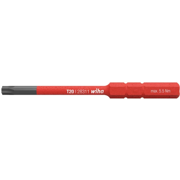 Стебло изолирано slimBit electric TORX® T5 x 75 mm, 43140, WIHA