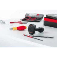 Тестов инструмен за въртящ момент Torque QuickCheck с адаптер и батерии в кутия, 42086, WIHA