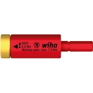 Динамометричен адаптер easyTorque electric за държачy slimBits и slimVario®, в блистер 4,0 Nm, 41345, WIHA